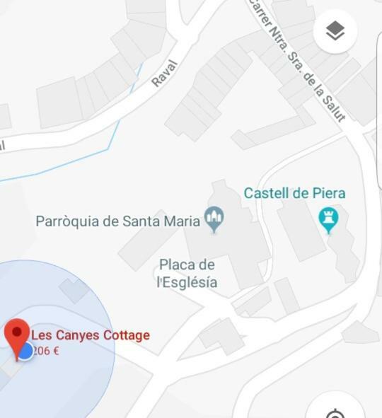 Les Canyes Cottage, Private Villa Resort Piera Eksteriør bilde